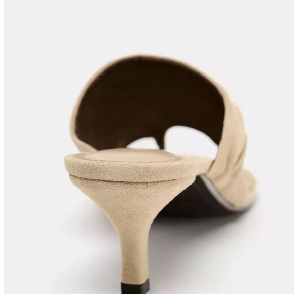 Zara suede heel sandals - Picture 5 of 6